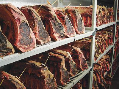 dry-age-steak-food stock